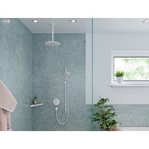 hansgrohe AddStoris Tablette d'angle, Blanc mat