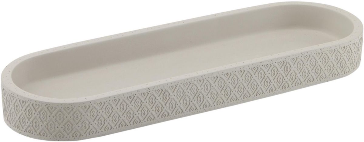 Plateau porte-objets AFRODITE gris réf. 49060800000