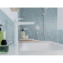 hansgrohe AddStoris Tablette d'angle, Blanc mat