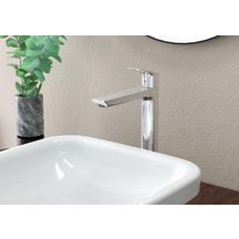 hansgrohe Logis Mitigeur de lavabo 240 Fine sans tirette ni vidage, Chrome