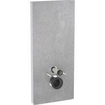 Panneau Monolith Plus pour WC suspendu 114 cm: aspect béton aluminium Ref : 131.231.JV.7