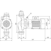 Circulateur Collectif EC veroline-ipl25/80-0,12/2 Réf. 2089570