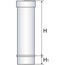 Conduit SOI longueur 450 mm diamètre 150 mm Réf. 52150704/0