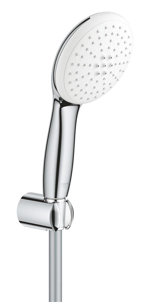 Ensemble de douche 2 jets 8 l avec support mural Tempesta 110 Chromé Réf. 26164003