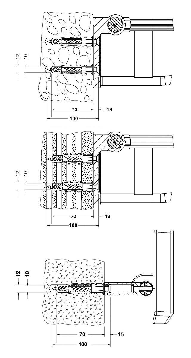 Set de fixation n 2 réf. 34991000100