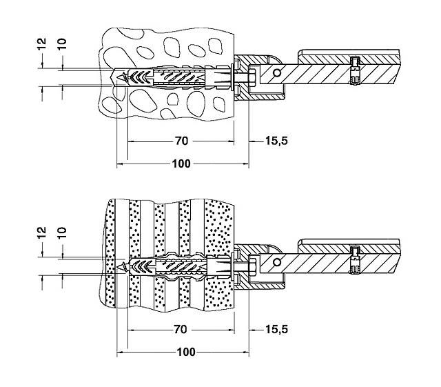 Set de fixation n 3 réf. 34992000100