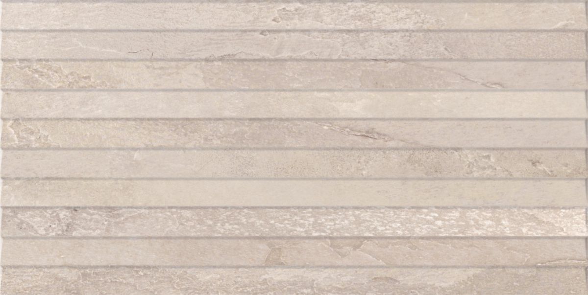 Faïence Arte Deco Juno beige décor 30x60cm