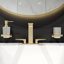 hansgrohe AddStoris Distributeur de savon liquide, Aspect doré poli