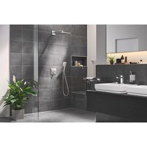 Pack douche encastrée Rainshower SmartActive 310 Cube Chromé Grohtherm SmartControl Réf. 34864000