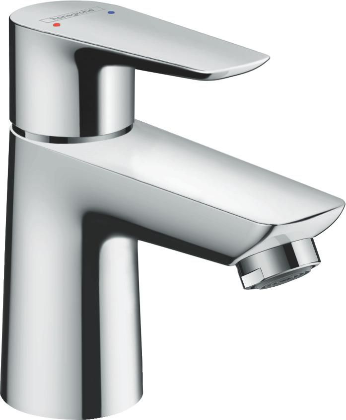 hansgrohe Talis E Mitigeur de lavabo 80, bonde Push-Open, Chrome