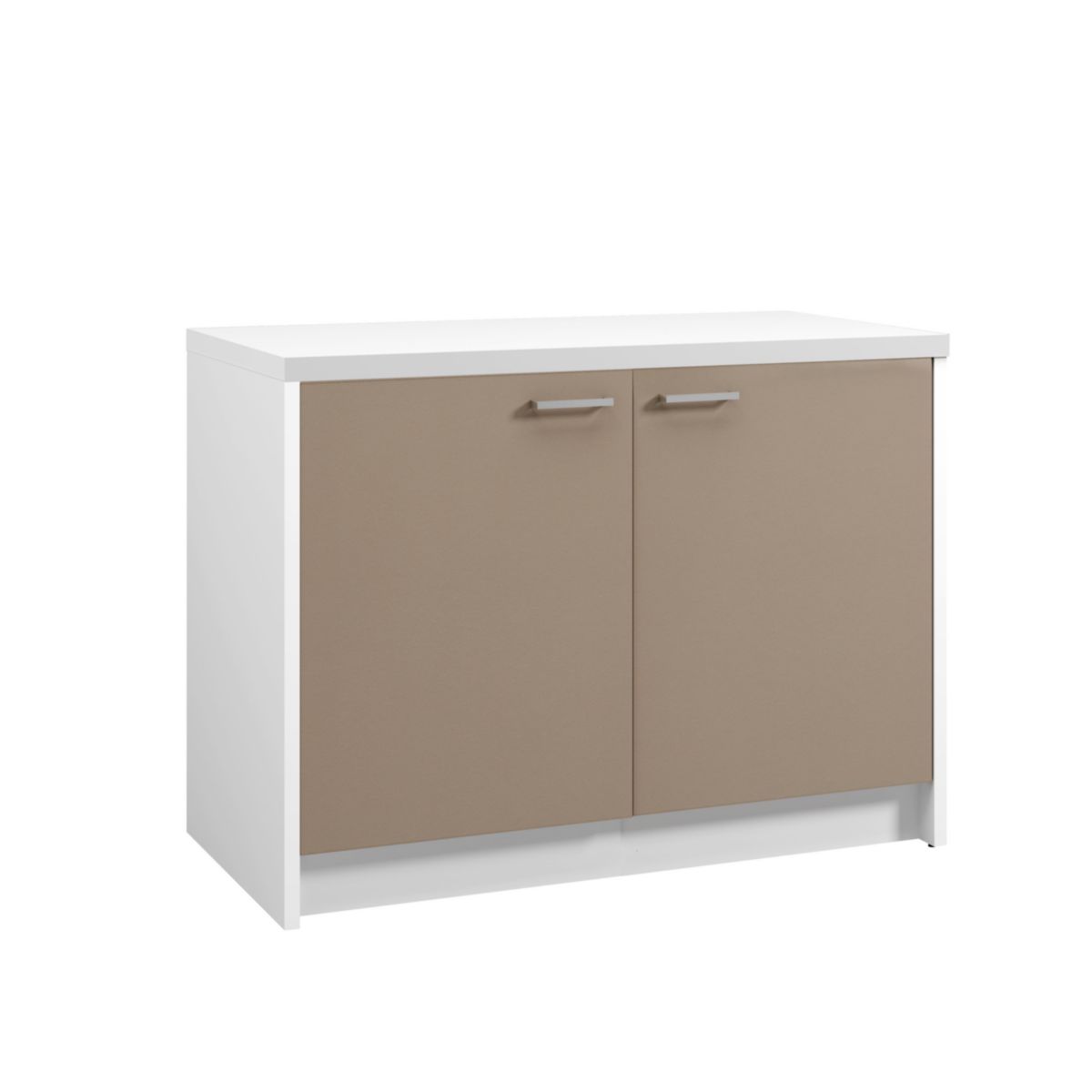 Meuble bas ONELIA 60 cm 1 porte, Argile