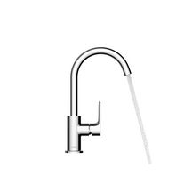 Mitigeur de lavabo 210  Rebris S avec bec orientable, tirette et vidage Chromé Réf. 72536000