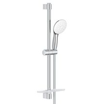 Ensemble de douche 3 jets 8l avec barre 600 mm et tablette Tempesta 110 Chromé Réf. 27600003