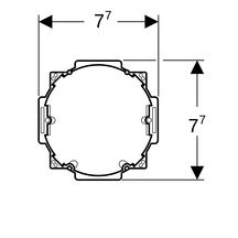 Boîtier à encastrer avec transformateur réf. 241.631.00.1