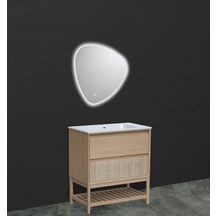 Miroir Alterna lumineux LED retro éclairé CAPRI diamètre 60cm