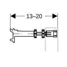 Jeu de fixations pour DUOFIX réf. 111844001