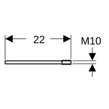 Set de prolongation DUOFIX System pour jeu de fixations Réf. 111.887.00.1