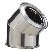 Coude 45° INOX-INOX, diamètre 230 mm EC 45° 230 I Réf. 31230021/9999