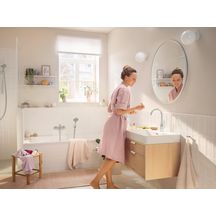 Mitigeur bain-douche Rebris S  avec Cartouche à 2 vitesses Chromé Réf. 72443000