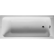 Baignoire vidage laiton D-CODE 160x70 cm Blanc réf. 700103000000000