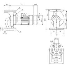 Circulateur Collectif EC veroline-ipl40/80-0,09/4 Réf. 2089695