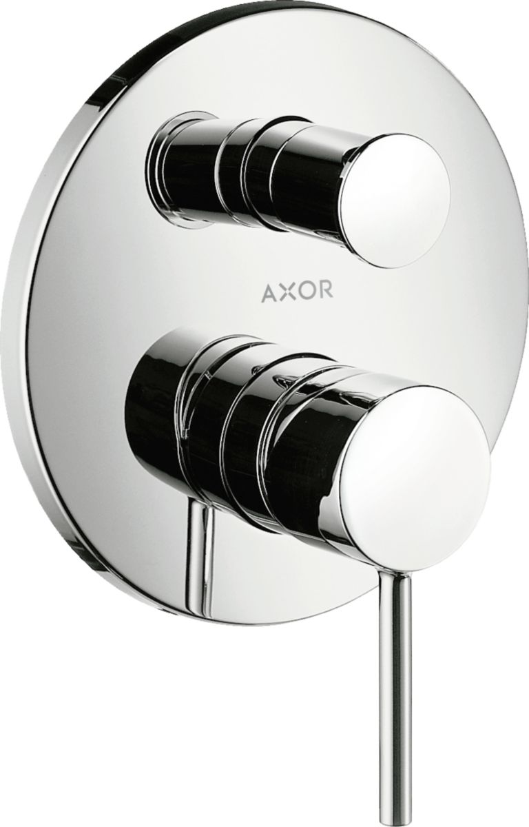 AXOR Starck Mitigeur bain/douche encastré, Nickel brossé