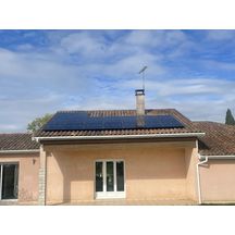 Kit photovoltaïque Powr Connect complet sur toiture tuile méca/canal ETN 3KWc 1L8 ou 2L4, portrait avec micro onduleur ENPHASE et passerelle Envoy S-METERED. Panneaux DUONERGY BIF BIVER : 1755x1038x30mm Réf : SG0001