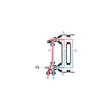 Corps thermostatisable monotube R436/1 TG 1/2 16 Réf.R436IX043