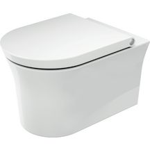 Cuvette WC suspendu White Tulip, HygFlush, 540 mm, blanc,  Réf. 2576092000