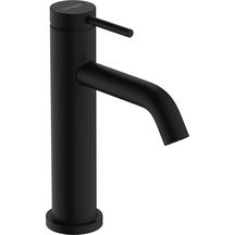 hansgrohe Tecturis S Mitigeur de lavabo 110 sans tirette ni vidage, Noir mat