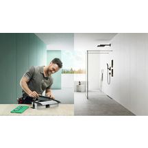 hansgrohe uBox universal Corps d'encastrement pour caniveau de douche linéaire pour installation standard