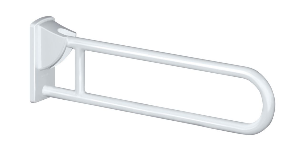 Barre relevable diamètre 32 mm Nylon HR blanc 850 mm réf. 5164N