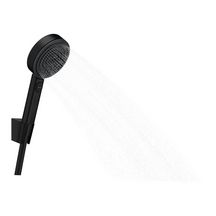 hansgrohe Pulsify Select S Ensemble support mural et douchette 105 3jet Relaxation avec flexible 125 cm, Noir mat