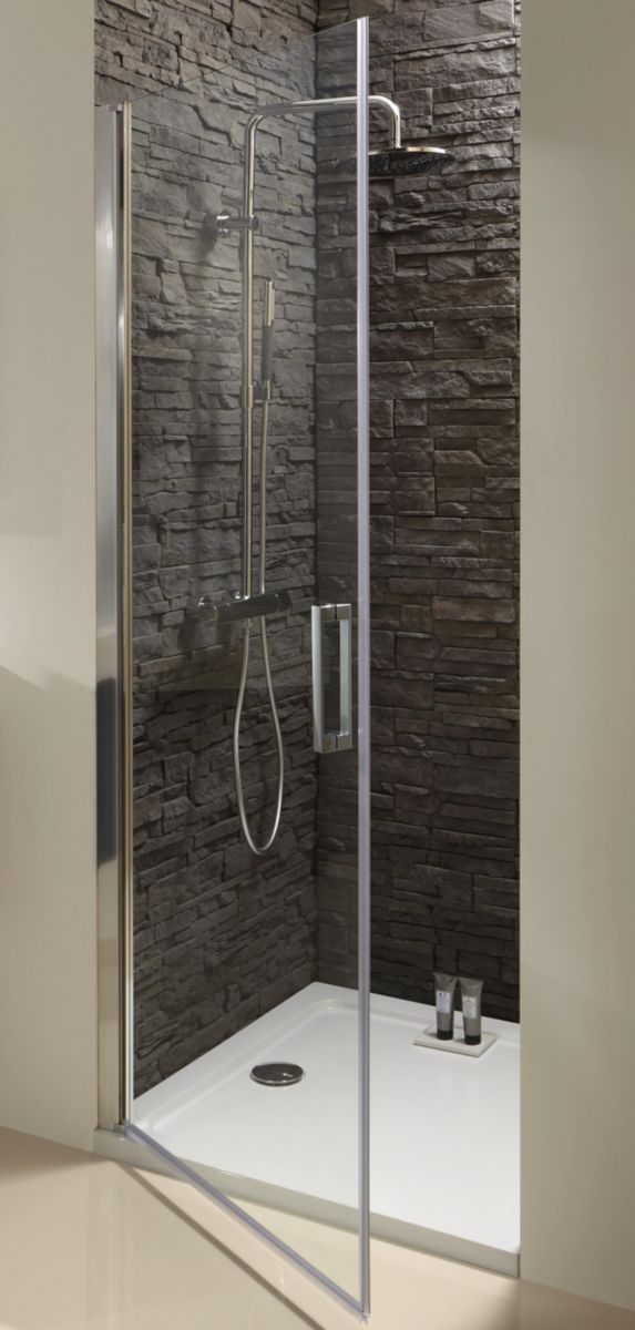 Porte de douche pivotante Contra 90 cm Réf. E22T90-GA