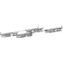 Plots antivibratiles (1 jeu de 4 pièces) pour chaudière GT 530-7 - 530-9