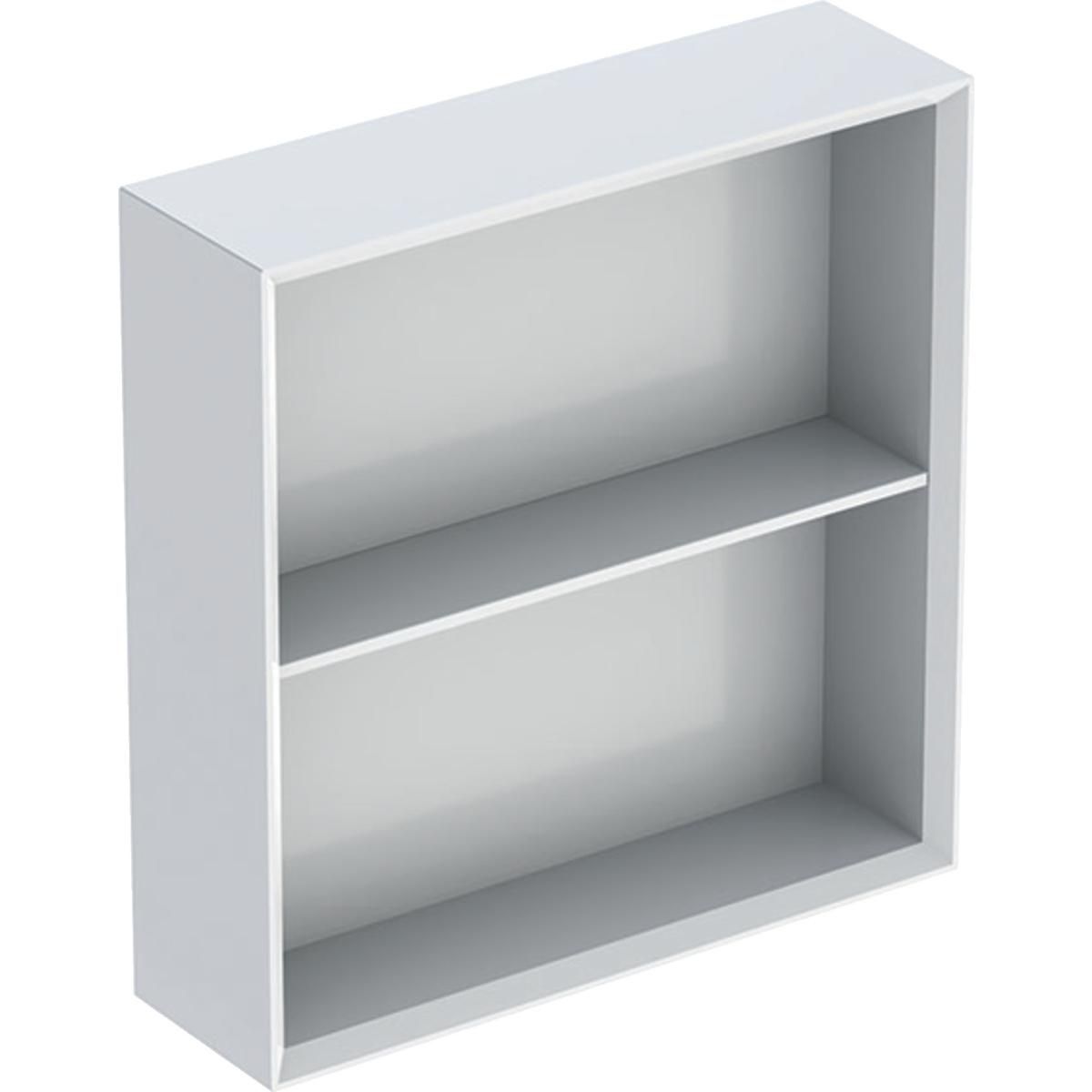 Etagère carrée Geberit iCon H46,6 Blanc brillant