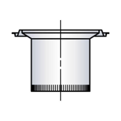 Réduction conique inox émaillé, diamètre 150 / 230 mm P230I 150EM Réf. 32230554/19