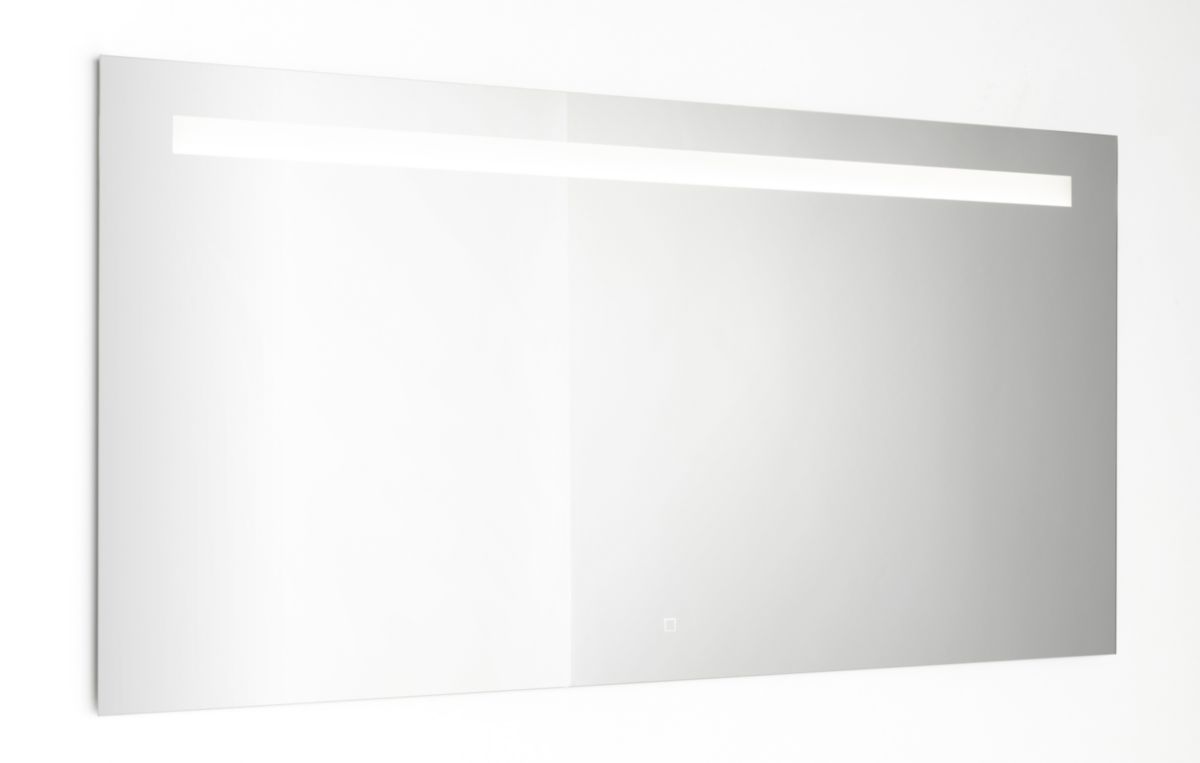 Miroir lumineux anti-buée H69 L120 éclairage intégré Réf. MIRFIA612