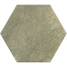 Grès cérame émaillé Barwolf Loft savannah green mat hexagone 17,3 x 15 cm KE-22108