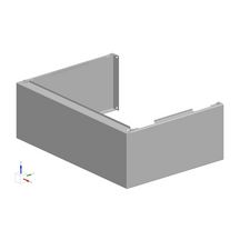 Cache tubes magnétique pour dosserets oxylis iCONDENS réf : 7716780589