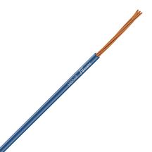 Fils de câblage rigides H07VR 1 x 6 - bleu - couronne de 100 mètres