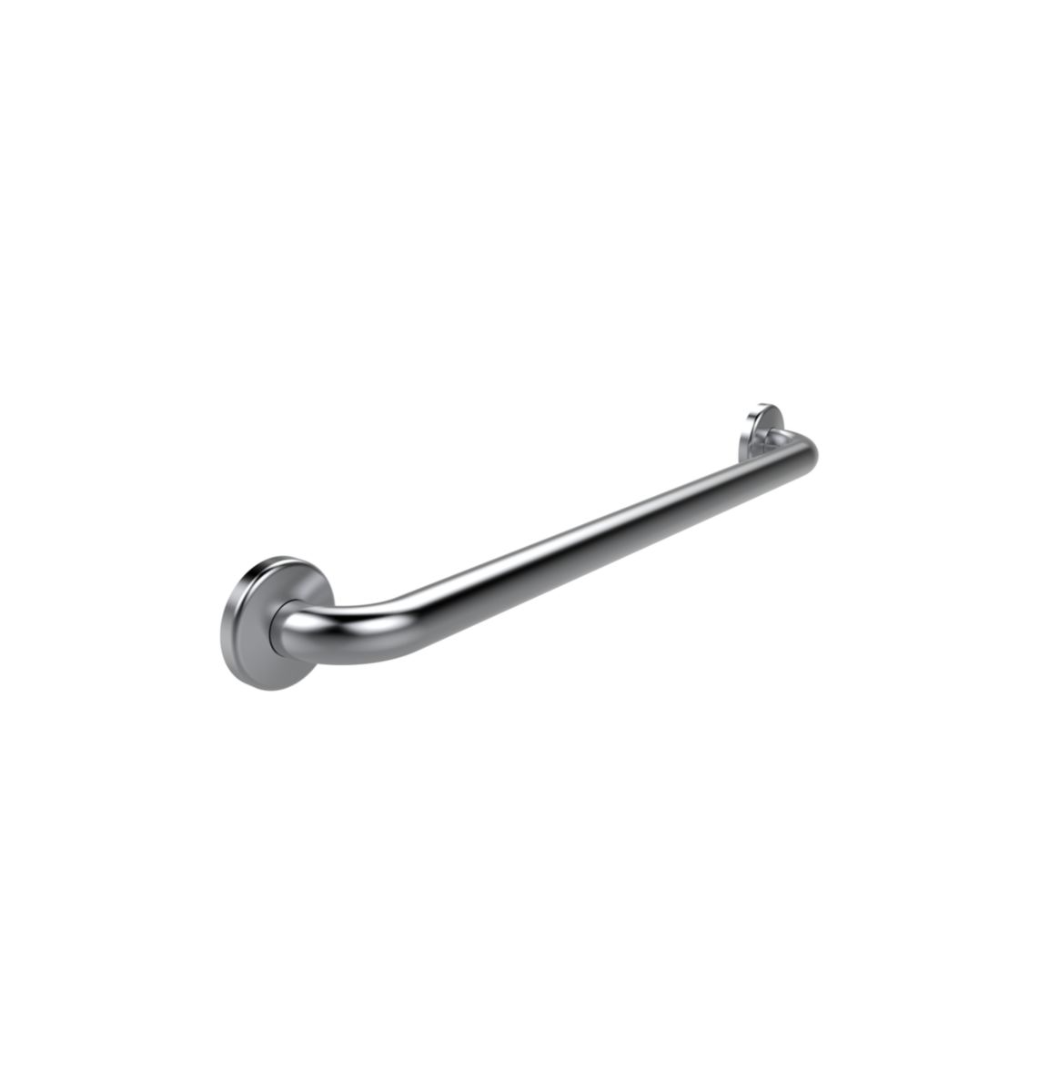 Barre de maintien droite de 600 mm, D 32 mm, finition inox 304 réf. 60317