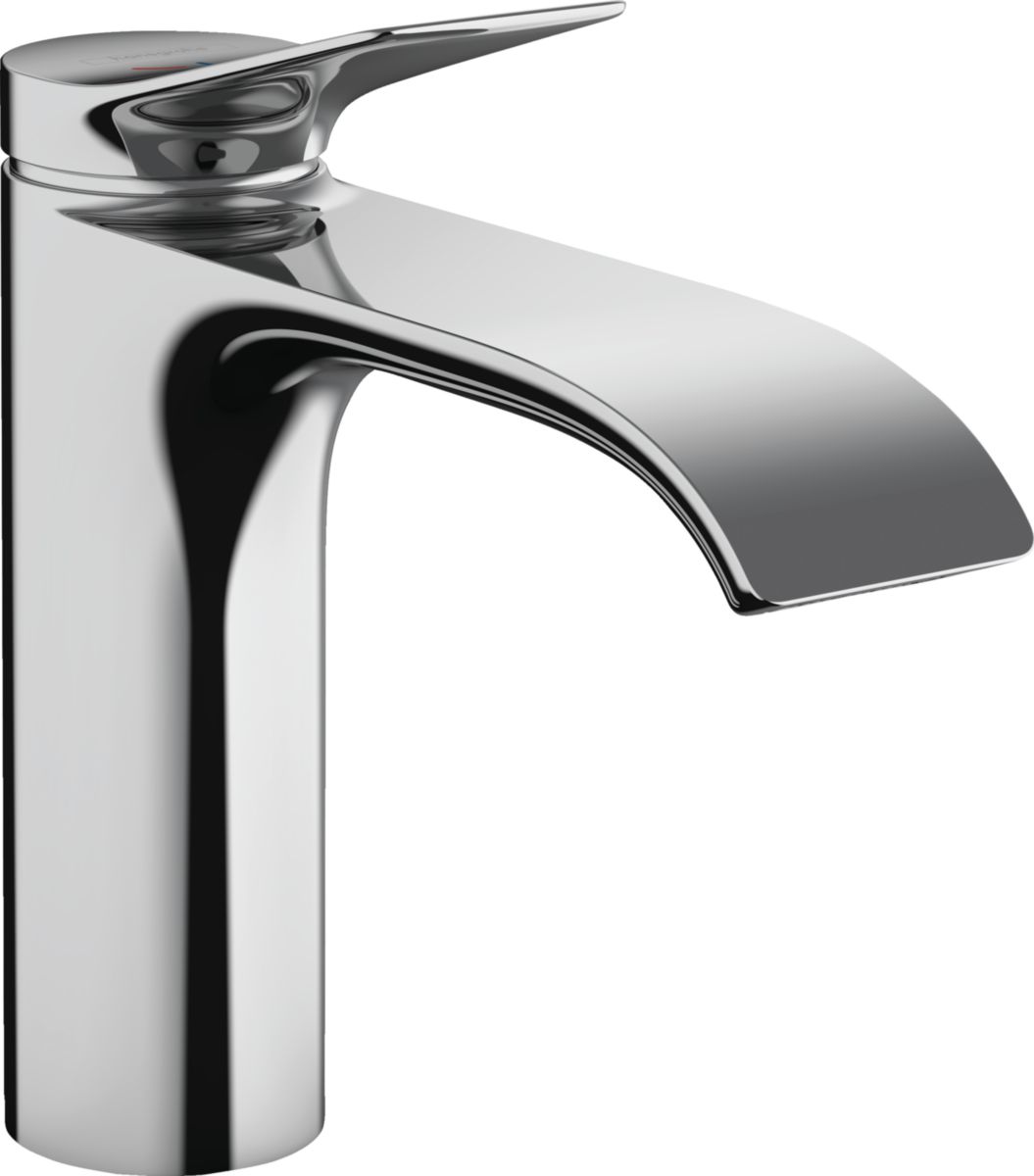 hansgrohe Vivenis Mitigeur de lavabo 110 CoolStart sans tirette ni vidage, Chrome