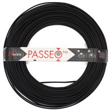 Fils de câblage résidentiel rigides H07VU 1 x 1,5 - noir - couronne de 100 mètres