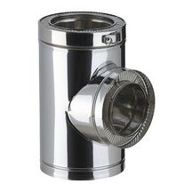 Té isolé 90° THERMINOX TI, diamètre 250 mm T 90 250 TI Réf. 21250050/9999