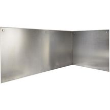 Crédence frontale FAZH L120  cm inox 18/10