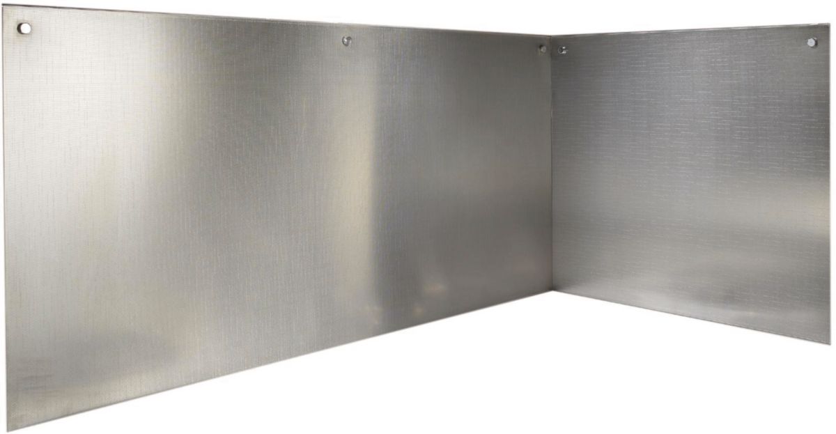 Crédence frontale FAZH L120  cm inox 18/10