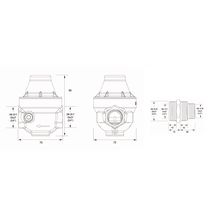 Reducteur pression isobar+ membrane guidee +racc multifilt 15x21 20x27 Réf.ISOPLUSCCMG