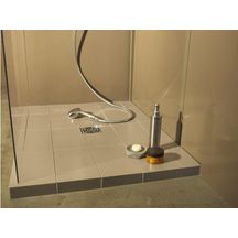 Slim extra plat 900x900x60 avec siphon réf. 330187