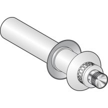 Terminal horizontal DUALIS diamètre 60 / 100 STHC60EA Réf. 17060503/0